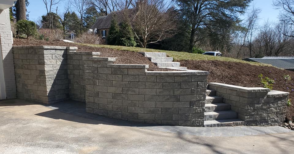 retaining walls glyndon