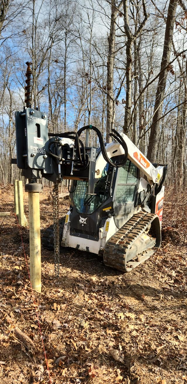 equipment used by seaglescapes llc for landscaping, digging and other drainage purposes